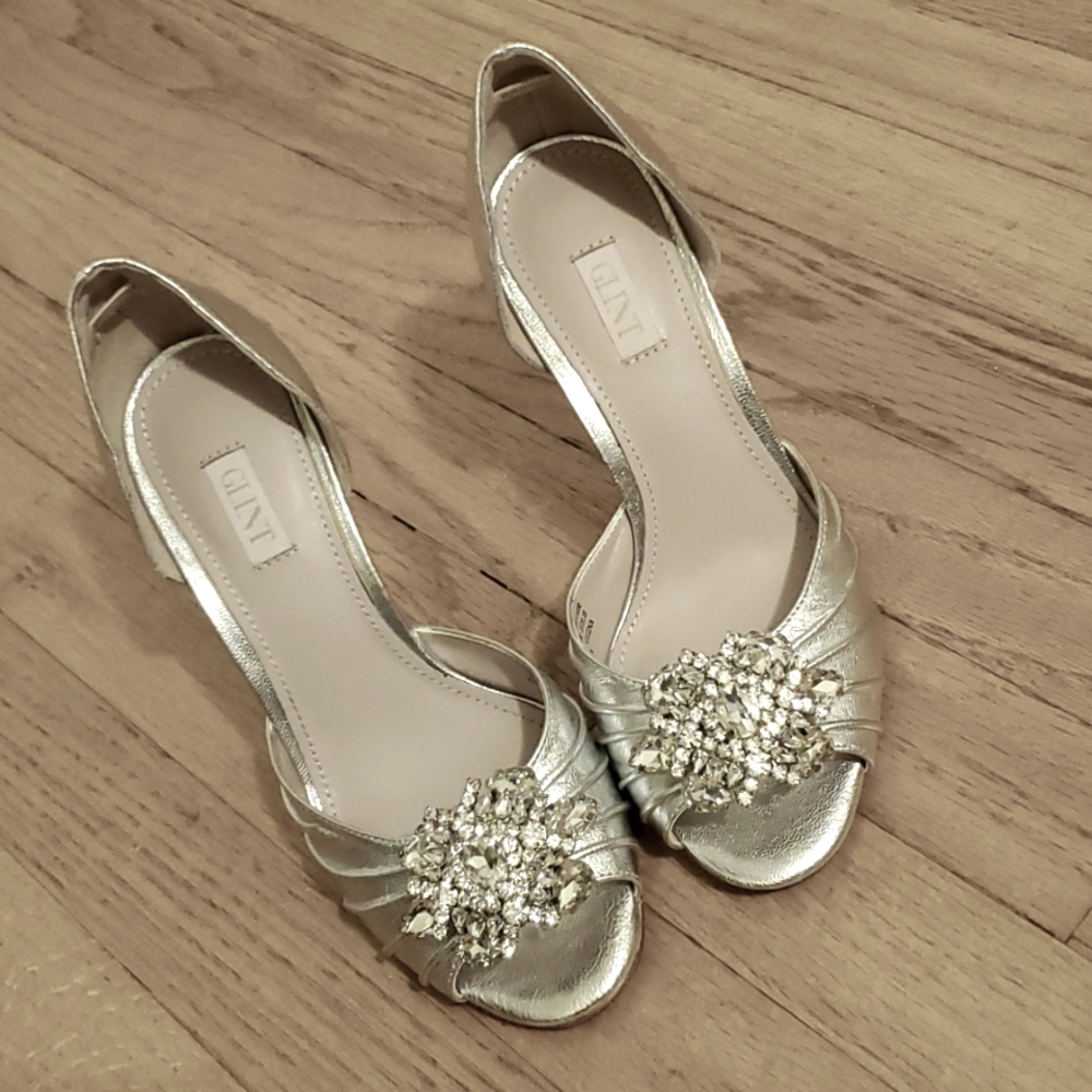 Silver heels